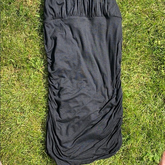 Black high neck BEBE dress - Picture 4 of 8